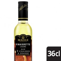 Vinaigrette légère balsamique orange MAILLE la bouteille de 36 cl