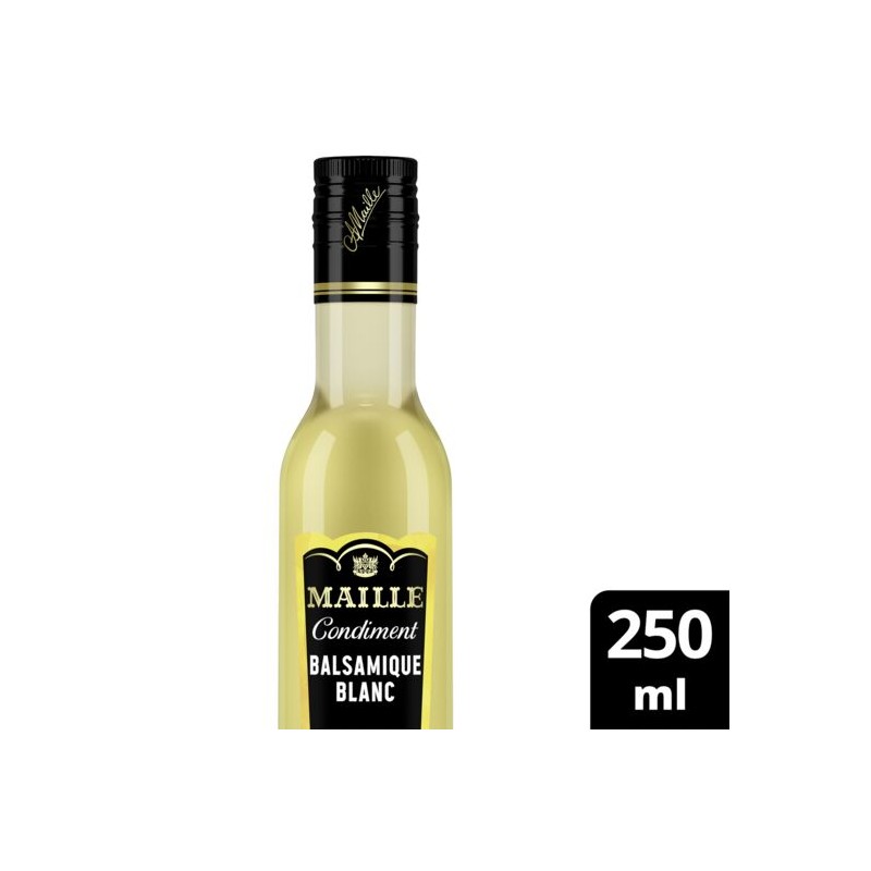 Vinaigre balsamique blanc MAILLE la bouteille de 25 cl