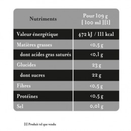 Vinaigre balsamique blanc MAILLE la bouteille de 25 cl