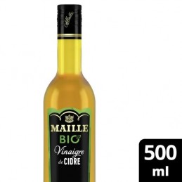 用有机 MAILLE 浓缩苹果汁加甜的苹果醋，500 毫升瓶