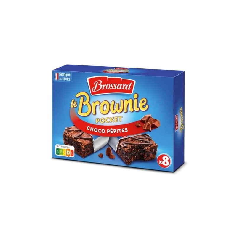 Gâteaux brownie chocolat pépites BROSSARD