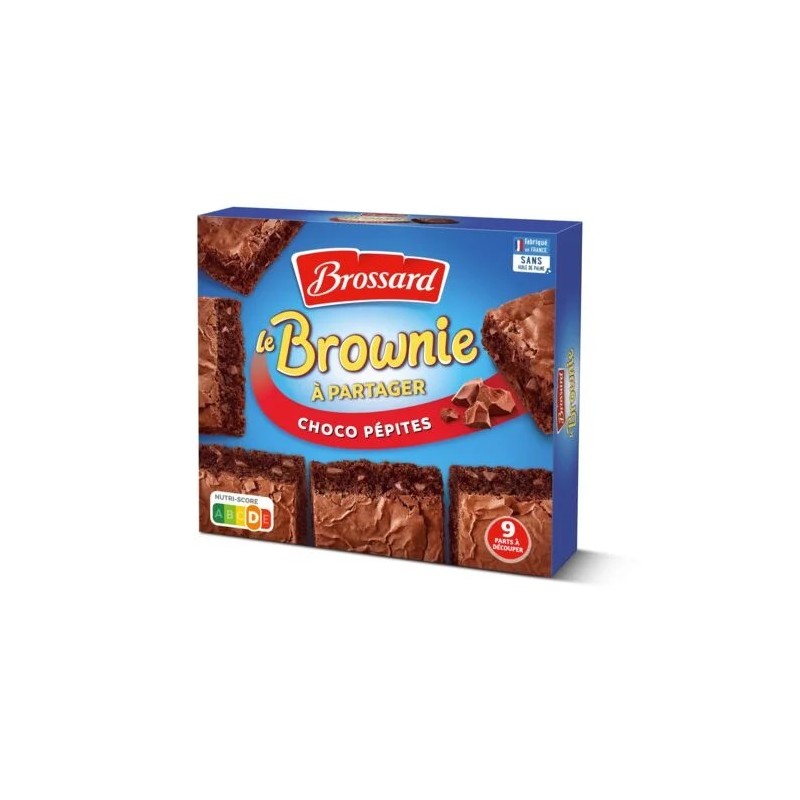 BROSSARD Suklaabrownie-kakut, 285 g rasia