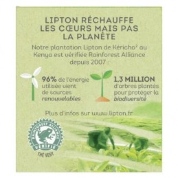 Thé vert menthe LIPTON la boite de 30 sachets - 48 g