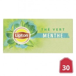 Thé vert menthe LIPTON la...