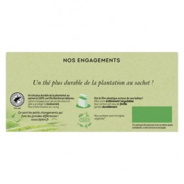 Thé vert menthe LIPTON la boite de 30 sachets - 48 g