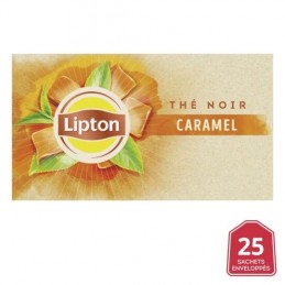 Thé noir caramel LIPTON la...