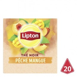Caixa de chá preto LIPTON...