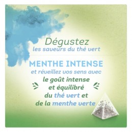 Thé vert menthe intense LIPTON la boite de 20 sachets - 32 g