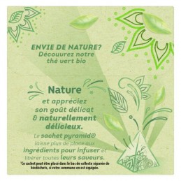 Thé vert bio LIPTON les 20 sachets - 28g