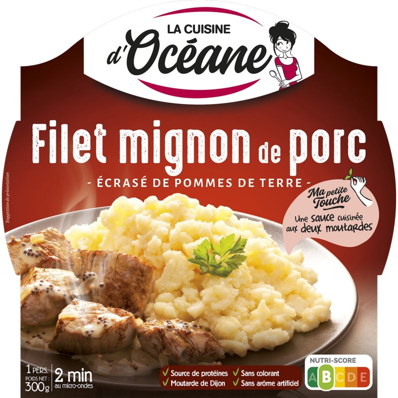 Plat cuisiné Filet mignon pomme de terre LA CUISINE D'OCEANE