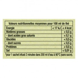 Thé vert citron Bio LIPTON
les 20 sachets - 26g