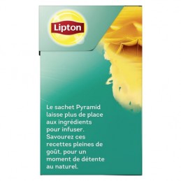 Infusion réglisse menthe saveurs du soir LIPTON la boite de 25 sachets - 42 g