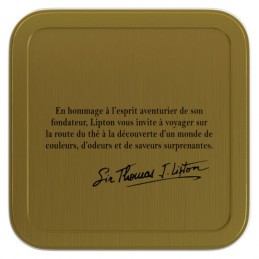 Thé noir Russian Earl Grey Bio LIPTON
la boite de 150g