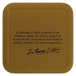 Thé noir orange Jaipur Bio LIPTON
la boite de 150g