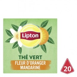 Thé vert Fleur d'Oranger & Mandarine Lipton Lipton
la boite de 20 sachets