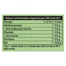 Thé vert Fleur d'Oranger & Mandarine Lipton Lipton
la boite de 20 sachets