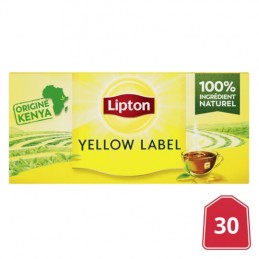 Lipton thé, Yellow Label, Squeezable, bôite de 25 sachets