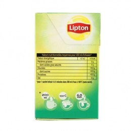 Infusion Maroc LIPTON la boite de 20 sachets - 40 g