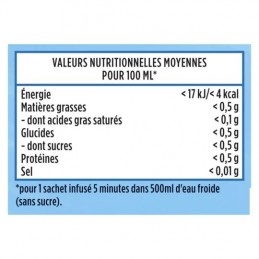 Infusion à froid grenade hibiscus LIPTON la boite de 15 sachets