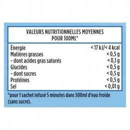 Infusion à Froid Pêche Framboise Lipton LIPTON
la boite de 15 sachets