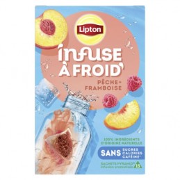 Infusion à Froid Pêche Framboise Lipton LIPTON
la boite de 15 sachets