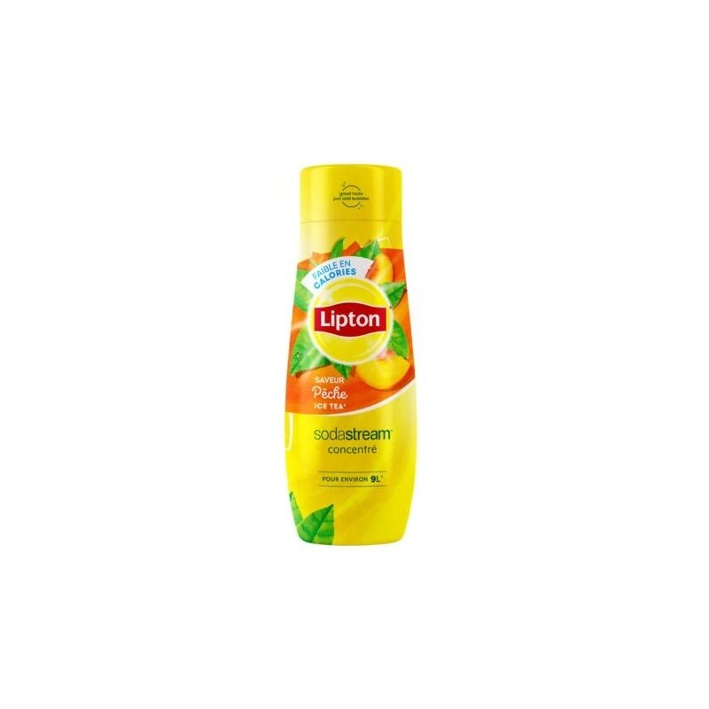 Concentré Lipton Ice Tea saveur Pêche 440ml SODASTREAM