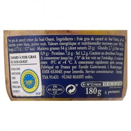 Foie gras de canard entier du Sud-Ouest REFLETS DE FRANCE