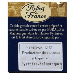 Foie gras de canard entier du Sud-Ouest REFLETS DE FRANCE