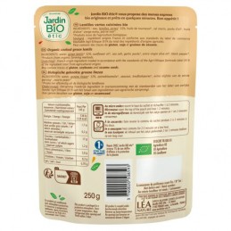 Plat cuisiné lentilles vertes Bio JARDIN BIO ETIC le sachet de 250g
