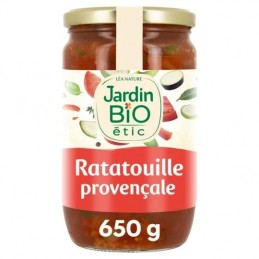Ratatouille Bio JARDIN BIO ETIC le bocal de 650g