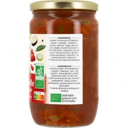 Ratatouille Bio JARDIN BIO ETIC le bocal de 650g