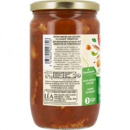 Ravioli légumes Bio JARDIN BIO ETIC
le bocal de 675g