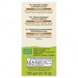 Tartines craquantes sarrasin sans gluten Bio JARDIN BIO ETIC le paquet de 150g