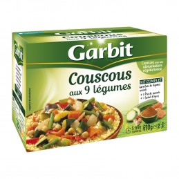 Couscous with 9 vegetables...