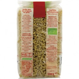 Coquillettes Bio JARDIN BIO ETIC le paquet de 500g