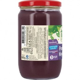 Compote pomme myrtille Bio JARDIN BIO ETIC le pot de 680g