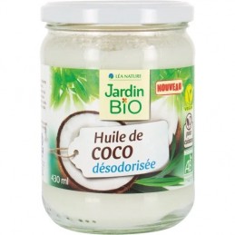 Huile coco Bio JARDIN BIO ETIC le bocal de 430mL