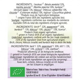 Orgaaninen detox-hauduke JARDIN BIO ETIC 20 pussin pakkaus