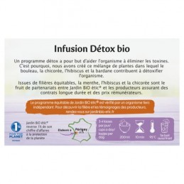 🌺🌿Infusion brûleur de graisses - 20 sachets - Jardin BIO