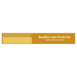 Bouillons de cubes poule Bio JARDIN BIO ETIC la boîte de 8 cubes de 10g