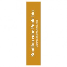 Bouillons de cubes poule Bio JARDIN BIO ETIC la boîte de 8 cubes de 10g