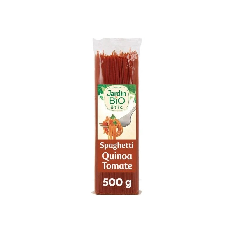 Spaghetti colorées quinoa tomate Bio JARDIN BIO ETIC le paquet de 500g