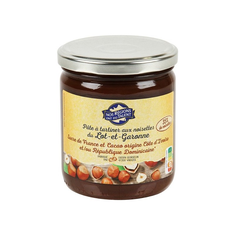 35 % hasselpähkinälevite Lot et Garonnesta - 400 g - ALUEILLAMME ON KYVYJÄ 35 % hasselpähkinälevite Lot et Garonnesta - 400 g - ALUEILLAMME ON KYVYJÄ