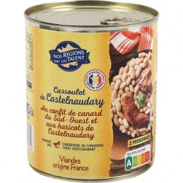 Cassoulet canard - 840g -...