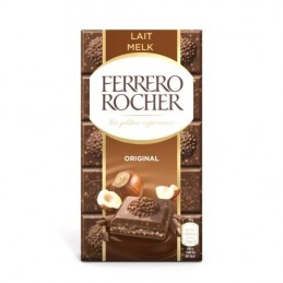 FERRERO ROCHER Grand rocher gaufrettes chocolat lait et noisettes