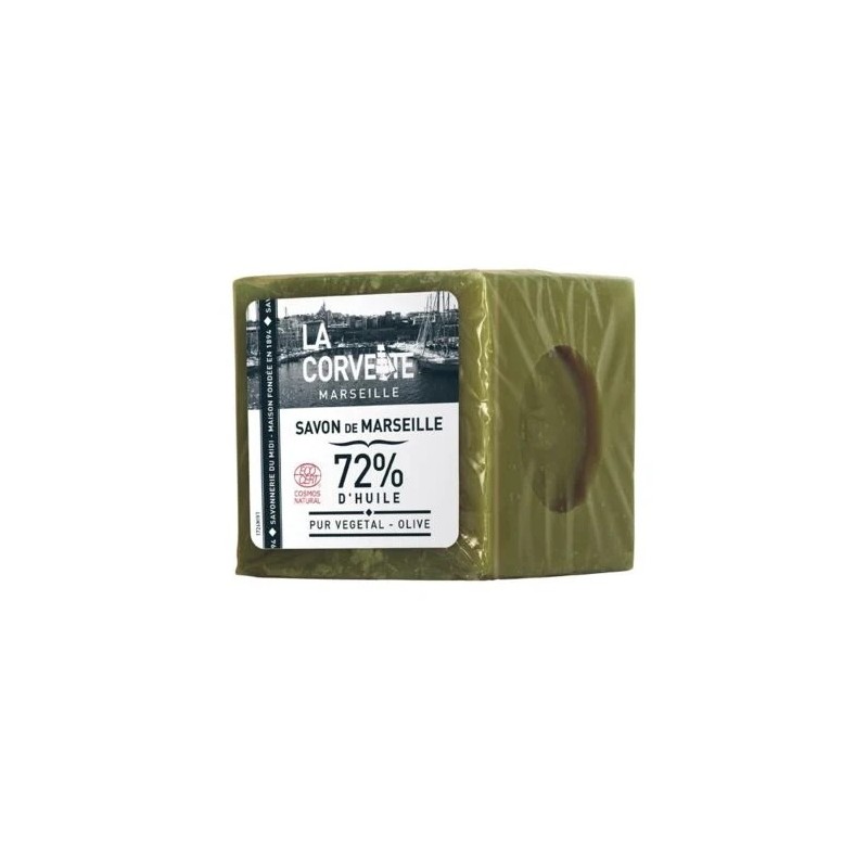 Cube De Savon De Marseille Olive 500g - La Corvette