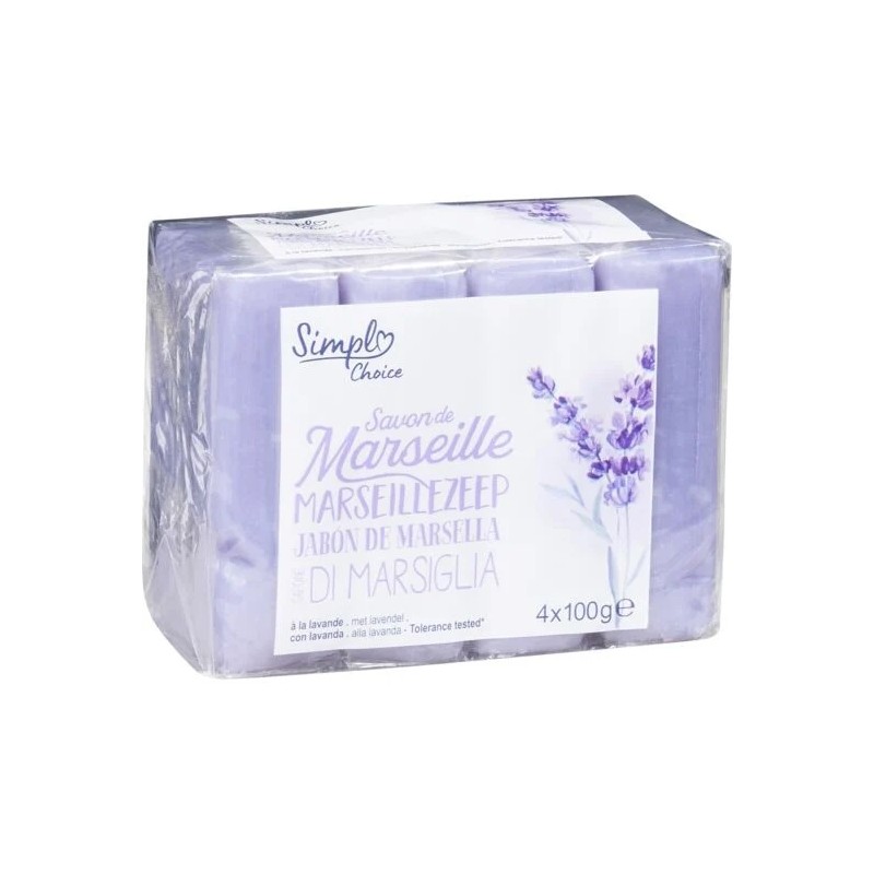 Savon de Marseille à l'extrait de lavande