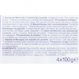 Savon de Marseille à l'extrait de lavande