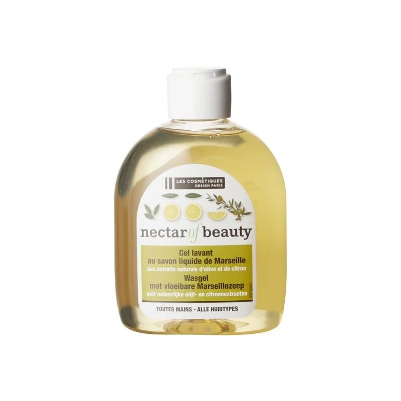 Gel lavant savon liquide de Marseille NECTAR OF BEAUTY
le flacon de 300ml
