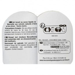 Gel lavant savon liquide de Marseille NECTAR OF BEAUTY
le flacon de 300ml